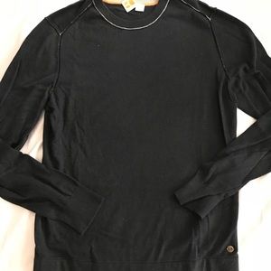 HUGO BOSS ORANGE LABEL NAVY BLUE PULLOVER SWEATER